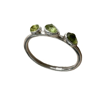 Trestensring Peridot