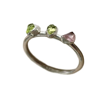 Ädelstens ring Peridot