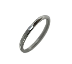 Hamrad silverring