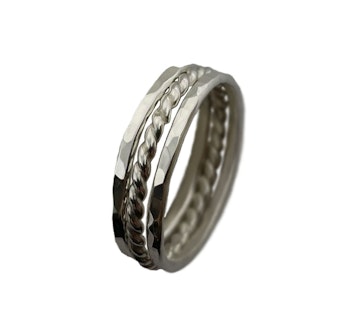 Silverringar flerpack