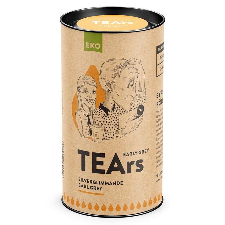 Early Grey Tears – silverglimmande Earl Grey (svart te)