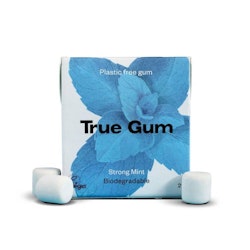 True Gum plastfritt tuggummi Stark mint