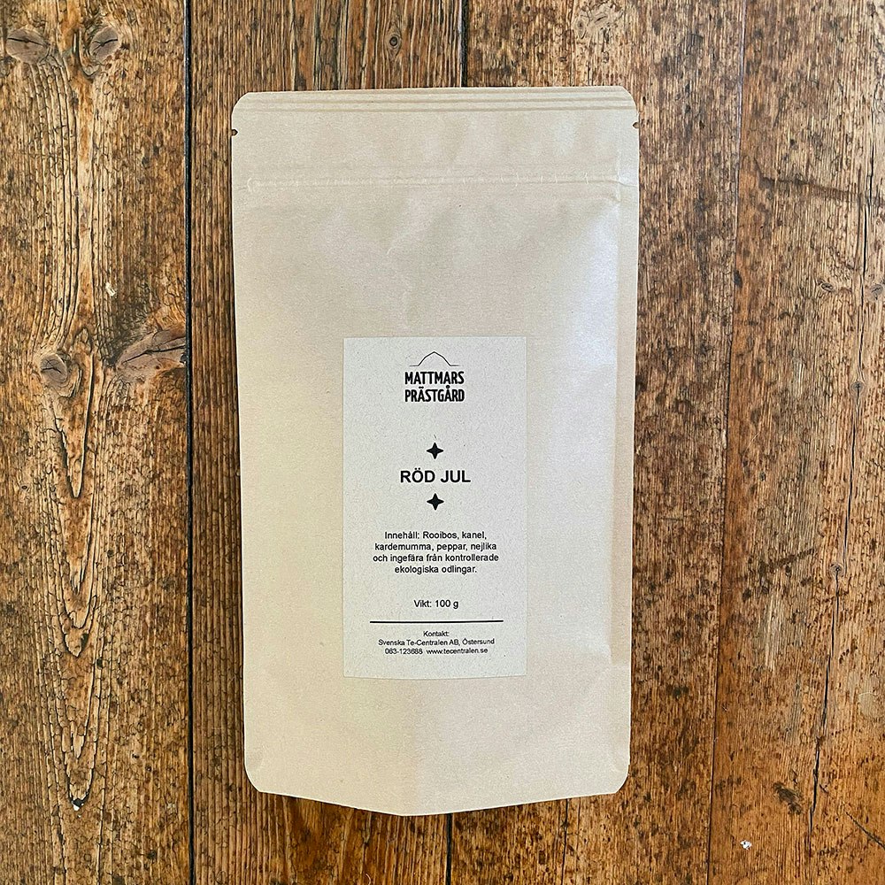 Röd jul – rooibos med julkryddor