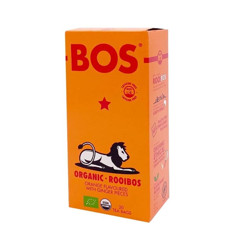 BOS Organic Rooibos Orange/Ginger 20 påsar