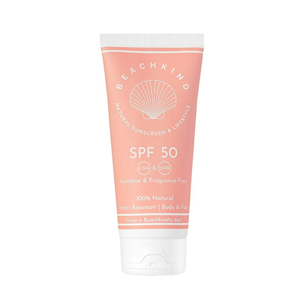Beachkind Natural Sunscreen Sensitive SPF 50, 100 ml