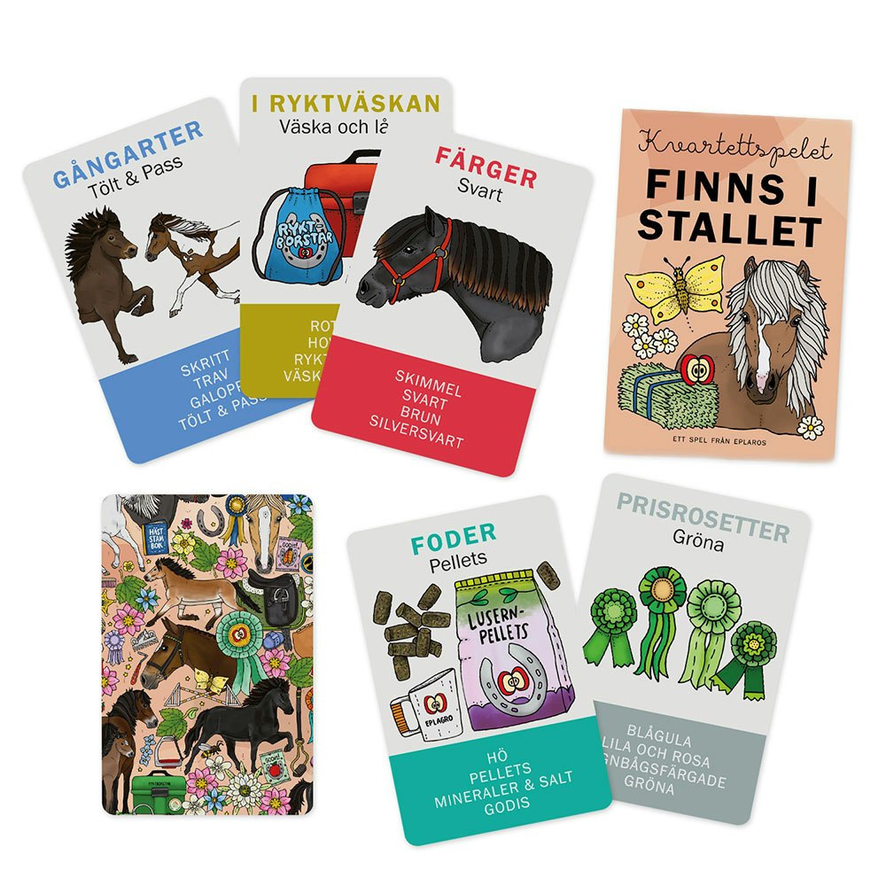 Eplaros kvartettspel Finns i stallet