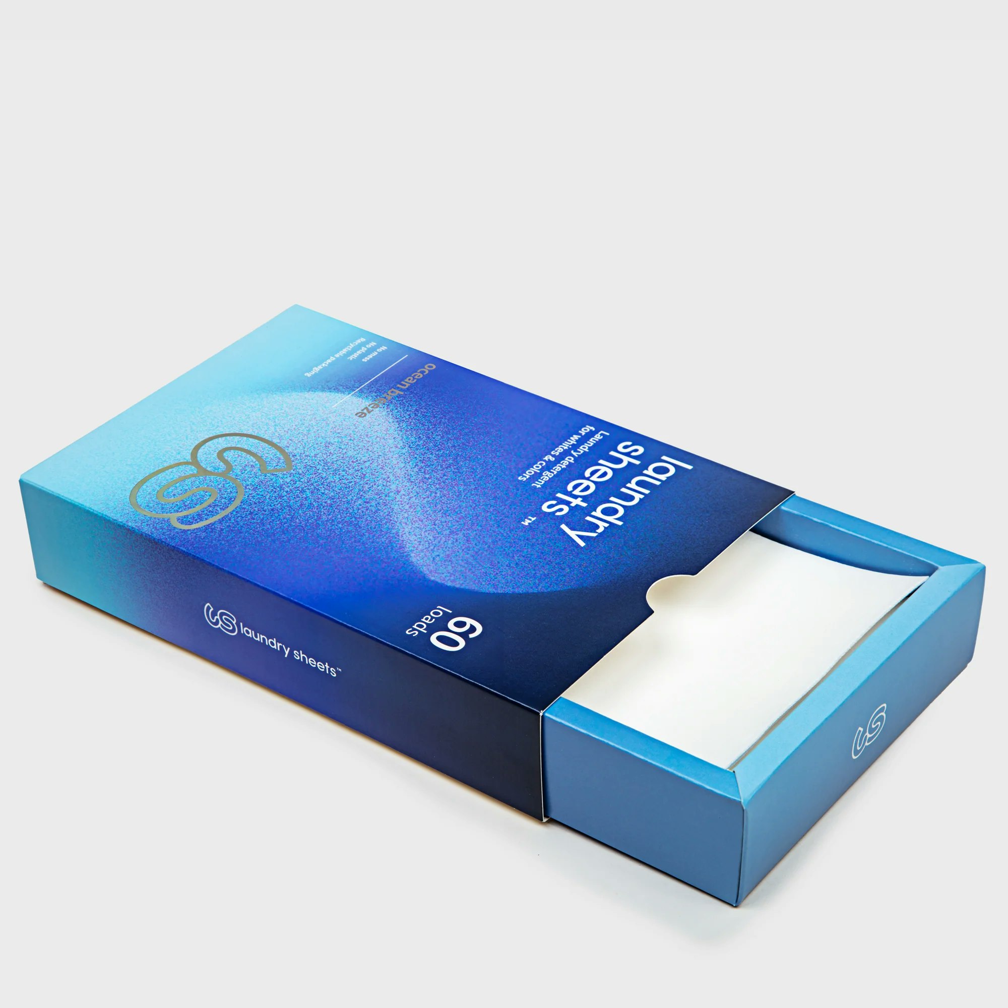 Laundry Sheets tvättmedelsark Ocean Breeze 30 eller 60 st