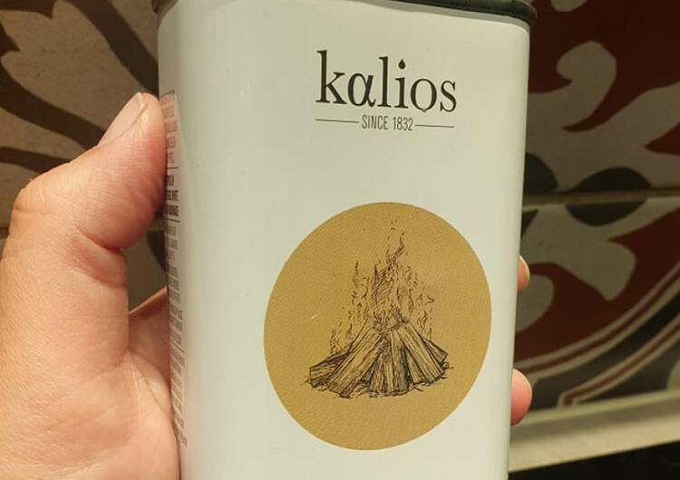 Rökt olivolja från Kalios