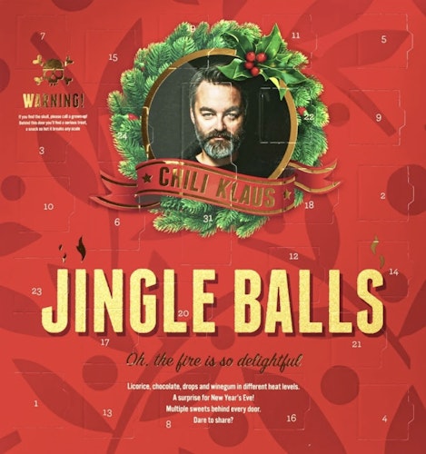 Jingle Balls kalender från Chili Klaus - 2023