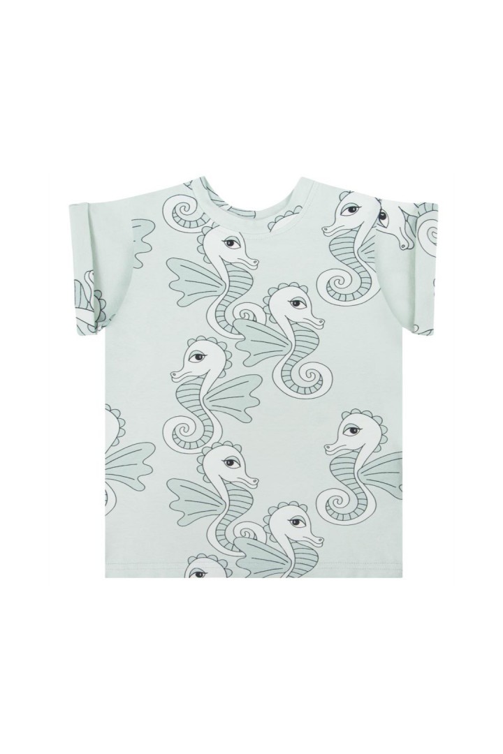 Seahorse Mint T-Shirt - Dear Sophie