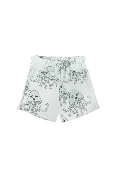 Jellyfish Mint Paperbag Shorts - Dear Sophie