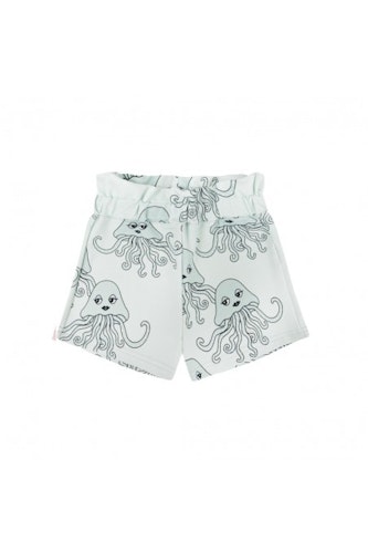 Jellyfish Mint Paperbag Shorts - Dear Sophie