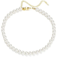 Elegant pärlchoker med fyllig känsla