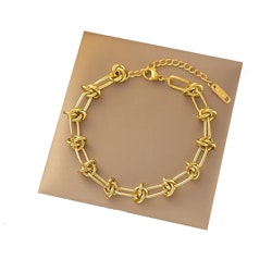 Armband med knutlänkar