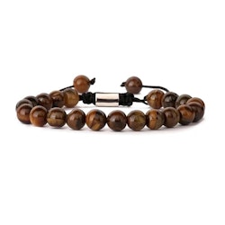 Armband med TigerEye 8 mm