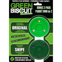 Green Bisquit 2-pak original + snipe