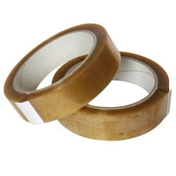 Benbeskyttelsestape Transparent 66m x 25mm, 12-pak