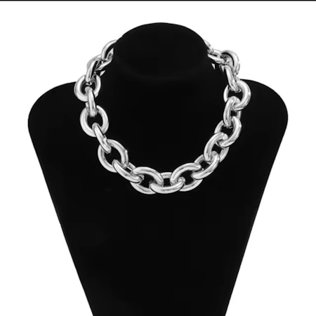 Tjockt cuban halsband