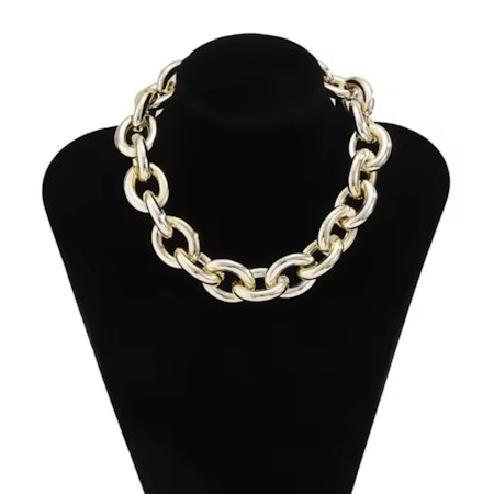 Tjockt cuban halsband