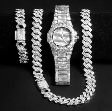 Silver Iced out kit