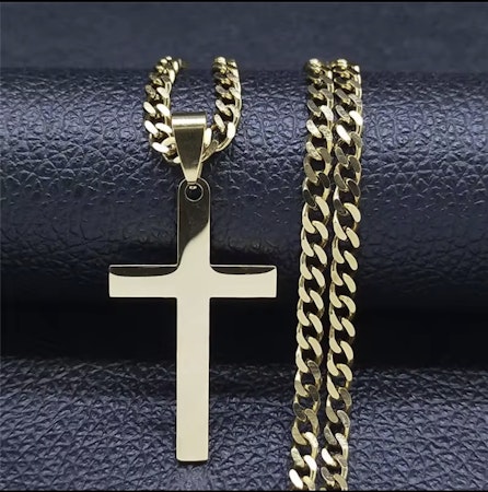 Halsband med kors