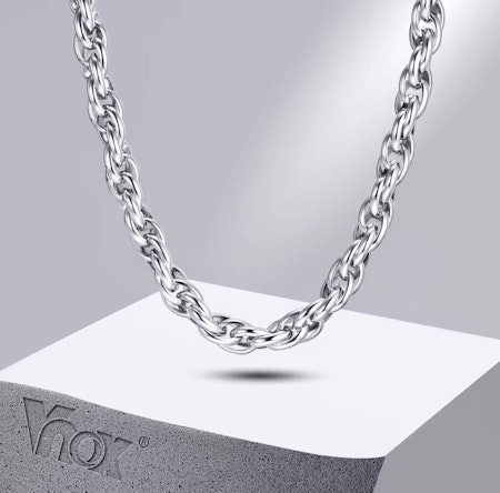 Silver kedja 55cm