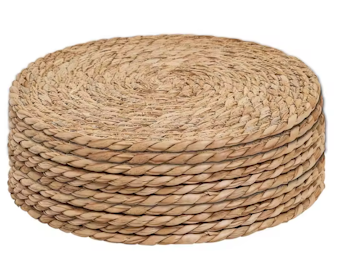 Bali | Runda bordstabletter i rattan