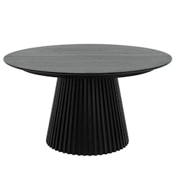 Svend | Utdragbart matbord ø140–240 cm i svart ek