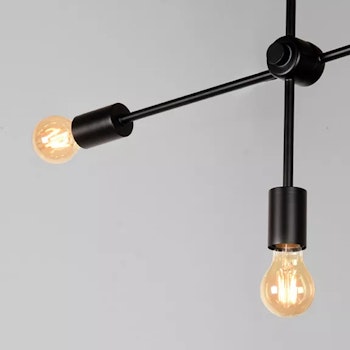 Stilo | taklampa i svart – 70x70x70 cm