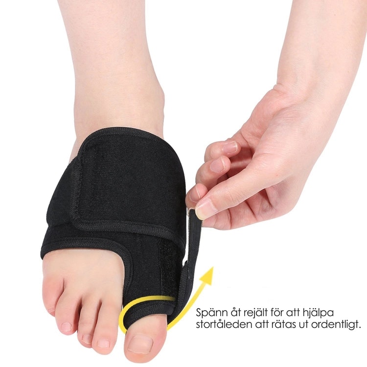 Hallux valgus nattstøtte