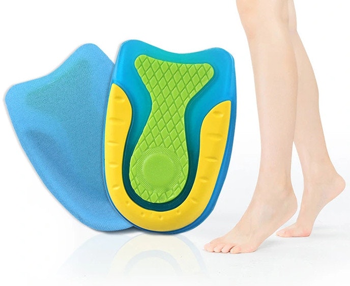 Hælinnlegg for hælspore