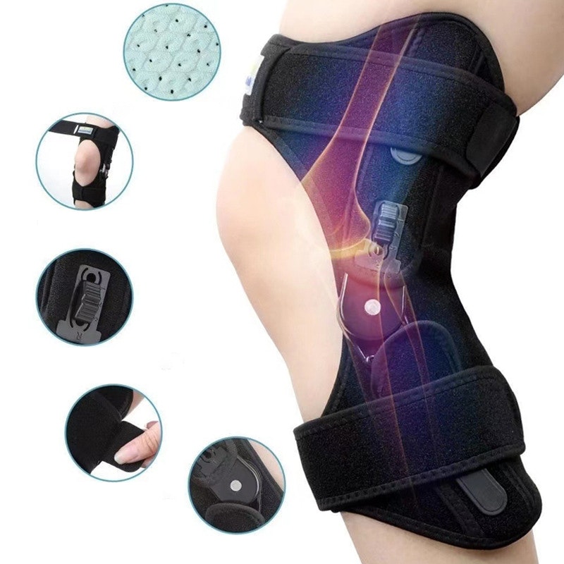 Patella Support Knee Brace - gir bedre støtte til kneet og lindrer smerter under idrett og rehabilitering