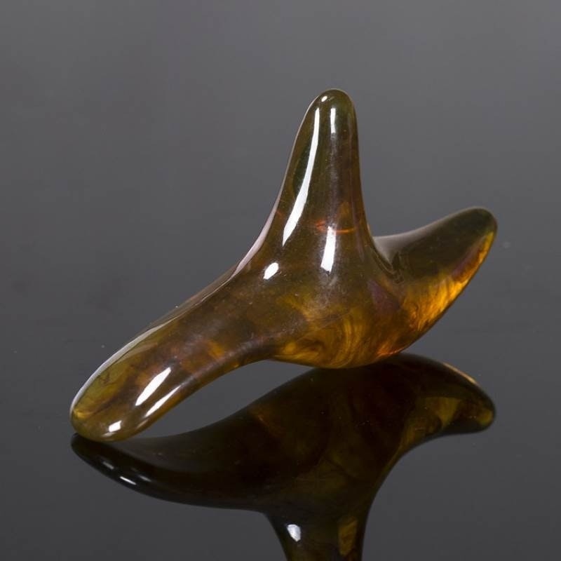 Shiatsu Gua Sha-massasjestein - lindrer fotsmerter og stimulerer blodsirkulasjonen