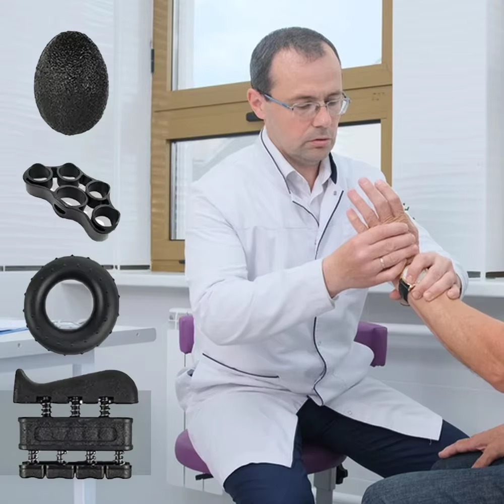 Hånd- og fingerrehabiliteringssett - mot smerter og svakt grep