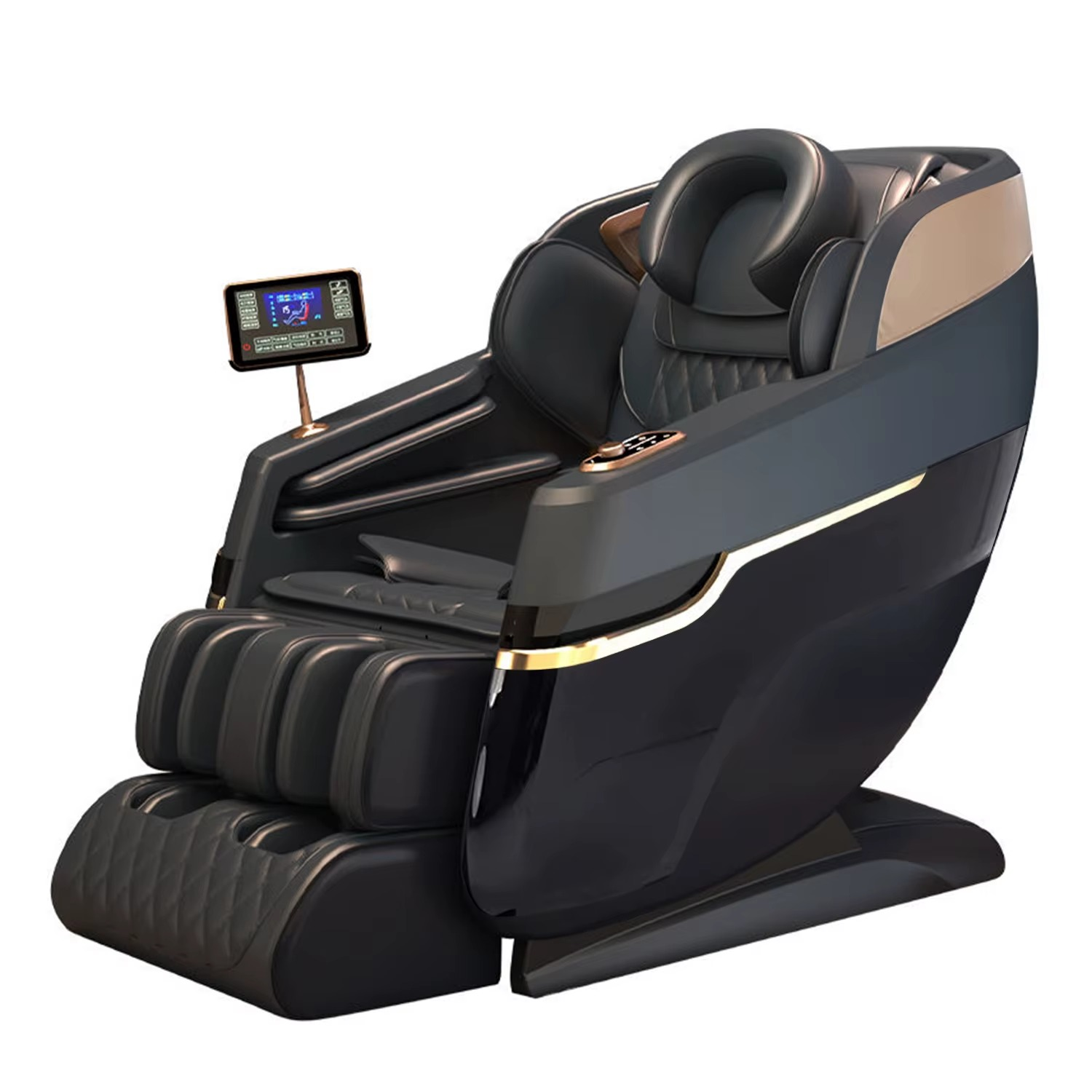 4D Zero Gravity Massasjestol - SL-spor og luftputesystem for ultimat avslapning