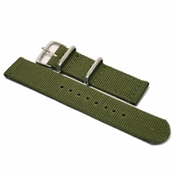 Nylonrem 2-delad Olive