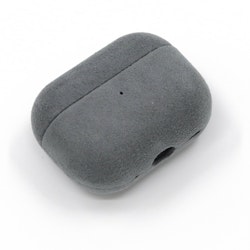 Alcantara Fodral till Apple Airpods 2 Pro Grey