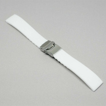 Klockarmband Rubber Vit