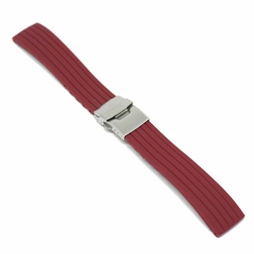 Klockarmband Rubber Red