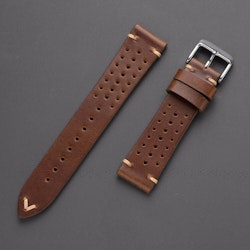 Racing Rem Klockarmband Mörkbrun