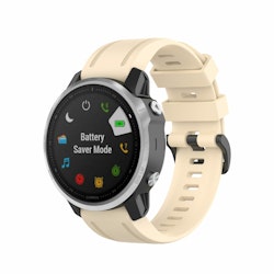 Garmin Quickfit 20 mm gummirem Beige