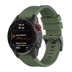 Garmin Quickfit klockarmband Gummigrön
