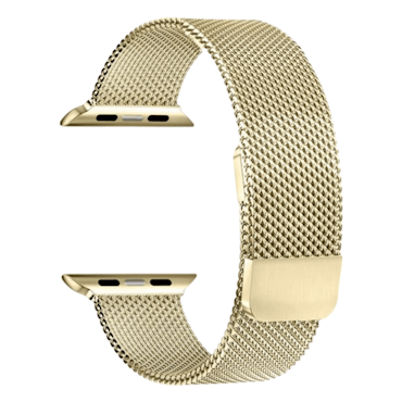 Milanese 2-delat klockarmband i guld för Apple Watch
