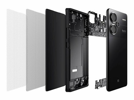 Xiaomi Redmi Note 13 Pro+ 6.67 256GB Midnat sort