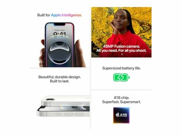 Apple iPhone 16e 6.1 256 GB sort