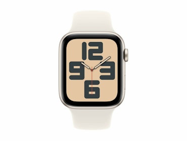 Apple Watch SE (GPS + Cellular) 44 mm Sølv Gul Smart Ur