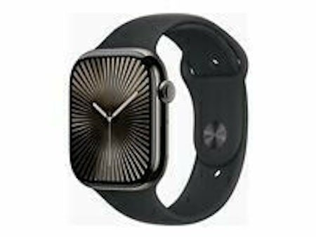 Apple Watch Series 10 (GPS + Cellular) 46 mm Sort Grå Smart ur