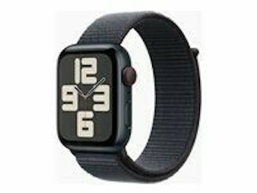 Apple Watch SE (GPS + Cellular) 44 mm Sort Grå Smart Ur