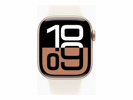 Apple Watch Series 10 (GPS + Cellular) 42 mm Pink Hvid Smart ur