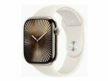 Apple Watch Series 10 (GPS + Cellular) 46 mm Beige Guld Smart Ur